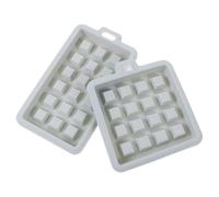 Generic Stampo per Waffle in Silicone 2 Pezzi Set Quadrato e Rettangolare per Dolci, Teglia da Forno Sicura e Riutilizzabile, per Casa e Cucina Professionale