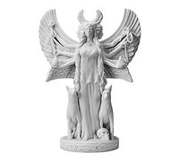 Generic Statua greca in marmo fuso Hekate Hecate tripla dea della luna notturna 18 cm