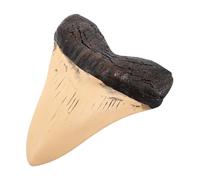 Generic Statua Realistica di Dente di Megalodonte in Resina per Decorazione Casa e Ufficio, Modello Gigante di Figura di Squalo per Appassionati e Collezionisti
