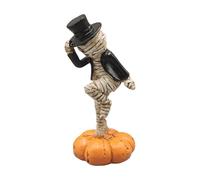 Generic Statuetta Da Collezione Che Balla Su Una Zucca, Ornamento Da Tavolo con Passi di Danza Classici, Decorazione per Feste, Centrotavola E Scrivania, Stile a