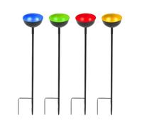 Generic Stazione 'acqua per da giardino, 4 pali in metallo, design accattivante con e farfalle, facile da riempire, base stabile