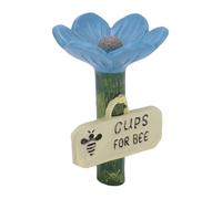 Generic Stazione di Irrigazione per Api a Forma di Fiore Alimentatore D'acqua Decorativo Colorato per Materiale in Resina da Giardino e Cortile 105x70mm