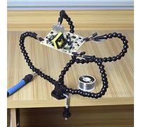 Generic Stazione di Saldatura, Saldatura Helping Hands Solding Terzo Mano con Strumenti di Riparazione a Artigli di Vetro Leggero per Artigianato di di Riparazioni Elettroniche