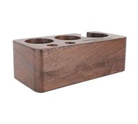 Generic Stazione per Pressatura del caffè Supporto per Pressatura in Legno Elegante e Resistente per la di Casa, Bar, Caffetteria, 1 unità (58MM)