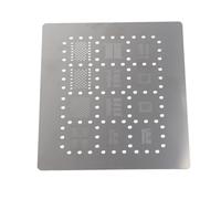 Generic Stencil a Griglia Universali, Design 6 in 1 di Alta qualità per Accessori Reballing BGA153/162/169/186/221/254/EMMC