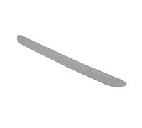 Generic Striscia di Soglia per Davanzale di Porta in Gomma Resistente per Scale, Protezione per Ingresso Assemblata Antiscivolo, Davanzale per Porta di Sedia a Rotelle per Condizioni Asciutte e (GRAY)