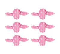 Generic Strumenti per lo Styling dei Capelli per il Sonno Notturno Fai-te 20 Pezzi Rulli Bigodini Morbida Spugna Rosa per Riccioli per Dormire, Comodi Trasportare