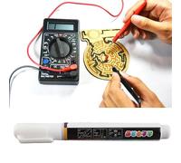 Generic Strumento di Riparazione della Penna con Inchiostro Conduttivo per Circuiti Stampati Graffiti Elettrico Conduttivo Aderisce Bene per gli Appassionati di Fai da Te Elettronico