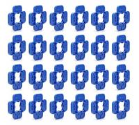 Generic Strumento Distanziatore per Tavole da Ponte da 24 Pezzi con 4 Spessori per Installazione Professionale su Ponti in Legno e Compositi - Blu