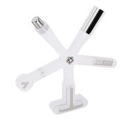 Generic Strumento Magnetico per Unghie Cat Eye 8 in 1 con Impugnatura Ergonomica per la Progettazione di Nail Art in Kit da Viaggio (WHITE)
