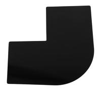 Generic Strumento Modellatore per Barbieri e Uomini Portatile e Multifunzionale in Pvc Nero uno Styling Preciso alla Moda per Barba e Attaccatura Chioma