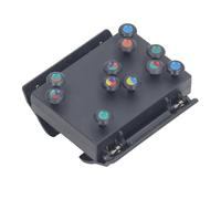 Generic Strumento Multicolore per L'apprendimento degli Accordi per Chitarra, Strumento Multicolore per Principianti, Chitarre da 36-41 Pollici, Materiale ABS