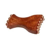 Generic Strumento per il viso Gua Sha Strumento per il viso Gua Sha Forniture portatili e portatili Regalo versatile per la cura di sé Massaggio facciale in, Marrone