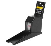 Generic Strumento per la Misurazione dell'altezza Misuratore della Statura 2M Forniture per la Misurazione Attrezzatura per Strumenti di Accessori per la (BLACK)