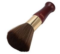 Generic Strumento per lo Styling del Taglio dei Capelli con Spazzola per Spolverare il Collo per la Rasatura dei Capelli, Scena Applicabile Dal Parrucchiere (Rosso marrone)