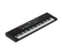 Generic Strumento per Pianoforte con Tastiera Multifunzionale 61 Tasti Elettrici con Funzione Didattica per Principianti e Bambini, Microfono con Cavo USB