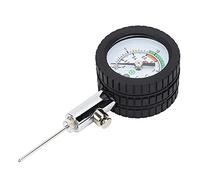 Generic Strumento Portatile Leggero e Alla Moda con Manometro a Sfera in Metallo per Pallone da Calcio, Basket, Pallavolo con Materiale in Gomma