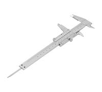 Generic Strumento Righello con Calibro a Corsoio in Acciaio Ad Alto Tenore di Carbonio per la Misurazione Accurata di Pezzi da 0-300 Mm (0-150 mm)