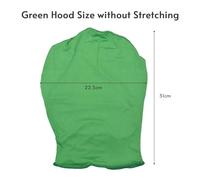 Generic Stubito da Schermo Verde, Verdi Verdi Costume Blu Elastica in Fibra Elastica Fotografia Cromate Set di Cappa con Elastico Traspirante per la Fotografia o la Produzione Video (GREEN)