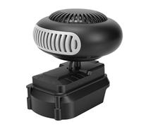 Generic Stufa da Tavolo Riscaldatore Portatile a Basso Rumore da 170 W con Porte USB per Sbrinare le Finestre, Ideale per il Campeggio in Ufficio