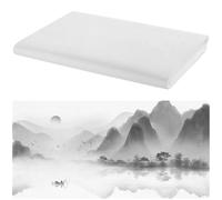 Generic Sumi Paper - 100 fogli di carta per pittura a inchiostro cinese, carta per calligrafia, calligrafia, carta di riso, regalo per gli amanti della pittura cinese e calligrafia, 34 x 70 cm