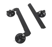 Generic Supporto a Ventosa per Tettuccio Apribile per Auto Adatto per Mini Antenna Parabolica Kit di Montaggio con Presa Forte per Tetto di Veicolo RV SUV, Kit in Ferro Nero