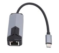 Generic Supporto Adattatore USB C a Ethernet da 5 Gbps per Scheda di Rete Cablata per PC Desktop Portatile da 5000 Mbps da Tipo C 3.0 a RJ45 con Copertura in Alluminio