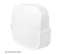 Generic Supporto da Parete Adesivo Durevole Disponibile per Router WiFi Pro 6 Nessun Attrezzo Richiesto Il Supporto per Montaggio a Parete Si Fonde con la Decorazione Bianca, Confezione da 2