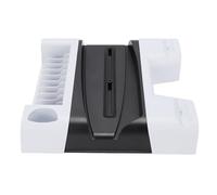 Generic Supporto di Raffreddamento per Controller di Gioco con Doppio Caricatore e Ventole Regolabili Adatto per Controller Slim Pro. Organizza gli Accessori in Modo Ordinato