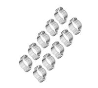 Generic Supporto di Zinco Croigne/Iron 10pcs 5-23 Mm per Collegare il Tubo in Silicone, Reggiseno per L'uso Automobilistico (15-18 mm)