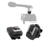 Generic Supporto Flash per Adattatore Hot Shoe ABS CSM-3 di Alta qualità per Videocamera, Robusto Adattatore Flash Hot Shoe, 1