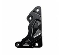 Generic Supporto Freno cicletta in Alluminio Leggero Forma Compatta Stabilità Strutturale Installazione Sicura Adatto per Manutenzione, Nero, Anteriore