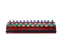 Generic Supporto magnetico per accessori con bussola, vassoio magnetico per punte, contiene adattatore per bussola, giunto cardanico, punte per trapano, accessorio non incluso