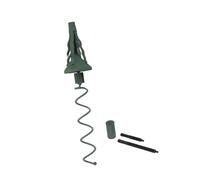 Generic Supporto Natalizio con Torsione E Facile Installazione, Adattatore Stabilizzatore Universale in Metallo per Feste Natalizie, Verde