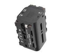 Generic Supporto per Alimentatore per Batteria Fittizia su Entrambi i Lati per Fotocamere NP F Soluzione di Alimentazione di Lunga Durata per i Registi