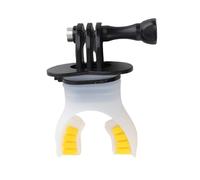 Generic Supporto per Alla Bocca Design Ergonomico in Silicone Traspirante per il Surf Stand-Up Paddle Boarding Action Camera Xiaoyi Eken (BLACK)
