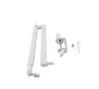 Generic Supporto per Braccio Regolabile per Microfono, Robusto Morsetto da Tavolo Girevole in Lega di Alluminio, Supporto per Microfono per Sala di Trasmissione Dal Vivo in Studio, Campo di