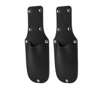 Generic Supporto per Cintura per Cesatore Versatile Fodero in Pelle PU per Attrezzi da Giardinaggio 2 Pezzi 20x6,5x3 Cm
