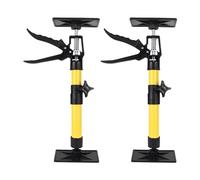 Generic Supporto per jack per armadietto, 2 pezzi, asta telescopica di supporto rapido, asta di supporto regolabile da 30 a 59 cm, strumenti multifunzionali per la lavorazione del legno per