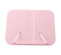 Generic Supporto per Libri di Testo Supporto Multifunzionale Regolabile per Tutti Coloro Che Leggono Libri di Cucina ABS Rosa (Insieme standard)