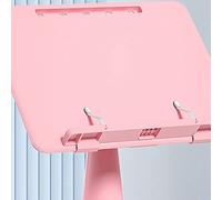 Generic Supporto per Libro Pieghevole Regolabile per Bambini, Coltiva Abitudini, Supporto per Casa, Scuola, Materiale ABS (PINK)