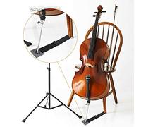 Generic Supporto per Puntale per Violoncello Antiscivolo con Cinturino in Nylon Elastico e Anello in Metallo, Cuscinetto Protettivo per il Pavimento per Esercitazioni del Violoncellista e (B)
