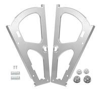 Generic Supporto per Scarpiera Ribaltabile a Casa, Set 2 Pezzi Design Monostrato, Staffa per Mobile Scarpiera Salvaspazio e Armadietti Girevoli Effetto Semplice