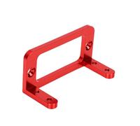 Generic Supporto per Servo RC di Alta qualità, Lega di Alluminio Antiruggine Adatto per S3003, Perfetto per Modelli Hobby Come Barche e Automobili, Installazione Rapida (rosso)