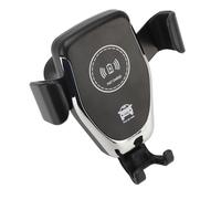 Generic Supporto per Supporto per Caricabatterie Wireless per Auto Veloce da 15 W Ruotabile a 360 Gradi per Ventilazione Nera