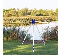Generic Supporto per Treppiede con Staffa per Canna da Pesca Regolabile in Lega di Alluminio per Supporto a 5 Poli, Design Telescopico Robusto, Adatto per Pescatori, 1,2 M