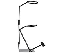 Generic Supporto Spruzzatore, Pistola Spray Porta Spray Pistola gravità Vernice Supporto con per Filtro per Alimentazione per Alimentazione Porta per Montare a Parete o Panca