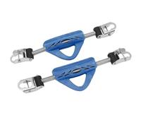 Generic Tacchi a Molla i Tacchi della Pinna, Lunghezza Limitare la Corda Anti-invecchiamento di Connessione Cinghia Endloge End Epdm Anti Lobo 2pcs per la Sostituzione (BLUE)