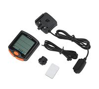 Generic Tachimetro da Ciclismo Cablato per Computer da Bici con Display Nottilucente Velocità in Tempo Reale Chilometraggio Calorie Conversione a Doppia unità per la Guida all'aperto Al Coperto