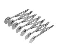 Generic Tagliabiscotti Multiruota in Acciaio Inossidabile di Grado Professionale per un Taglio Versatile e Uniforme, Ideale per Pasticcerie e Panifici (Coltello a sette ruote)